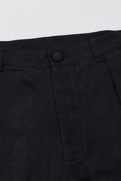 Linen Pleated Pants