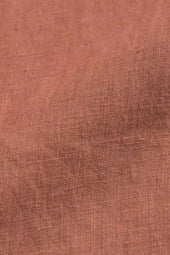 Rust Wide Pleated Pants