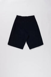 Pleated Corduroy Shorts In