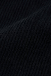 Pleated Corduroy Shorts In