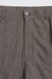 Pleated Shorts In