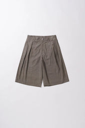 Ash Grey Relaxed Shorts