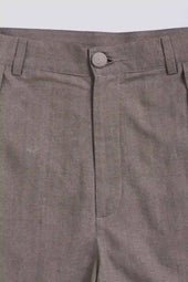 Ash Grey Relaxed Shorts