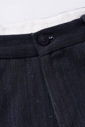 Midnight Indigo Handspun Denim Cotton Pant