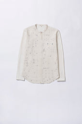 Ecru Men Shirt in Fine Cotton
