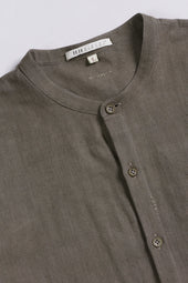 Ash Grey Collar Shirt
