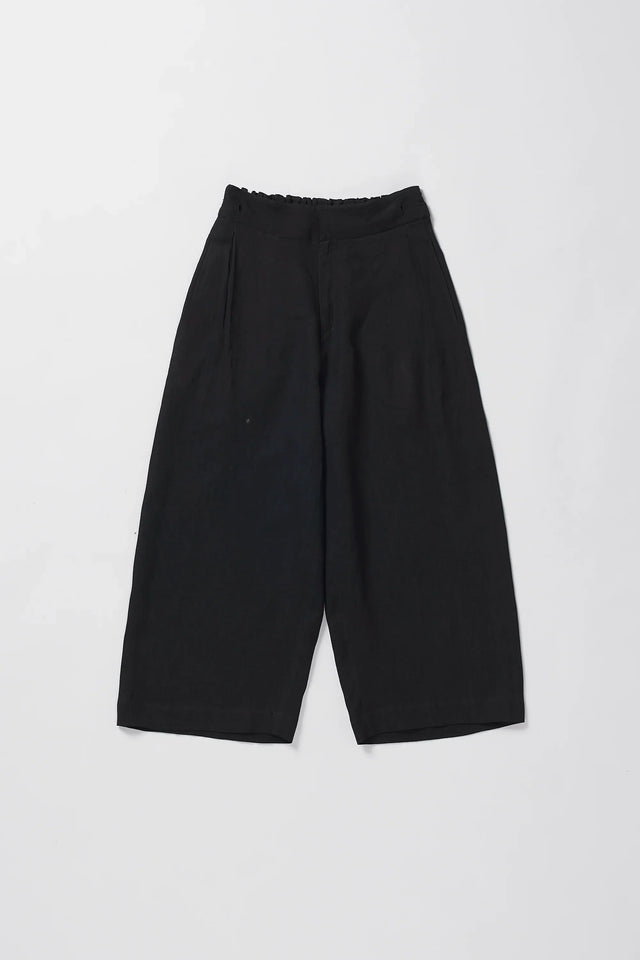 Linen Wide Trousers