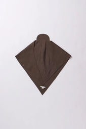 Burnt Umber Zukin Head Accessory