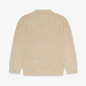 Cashmere Aran Rib Crew Neck
