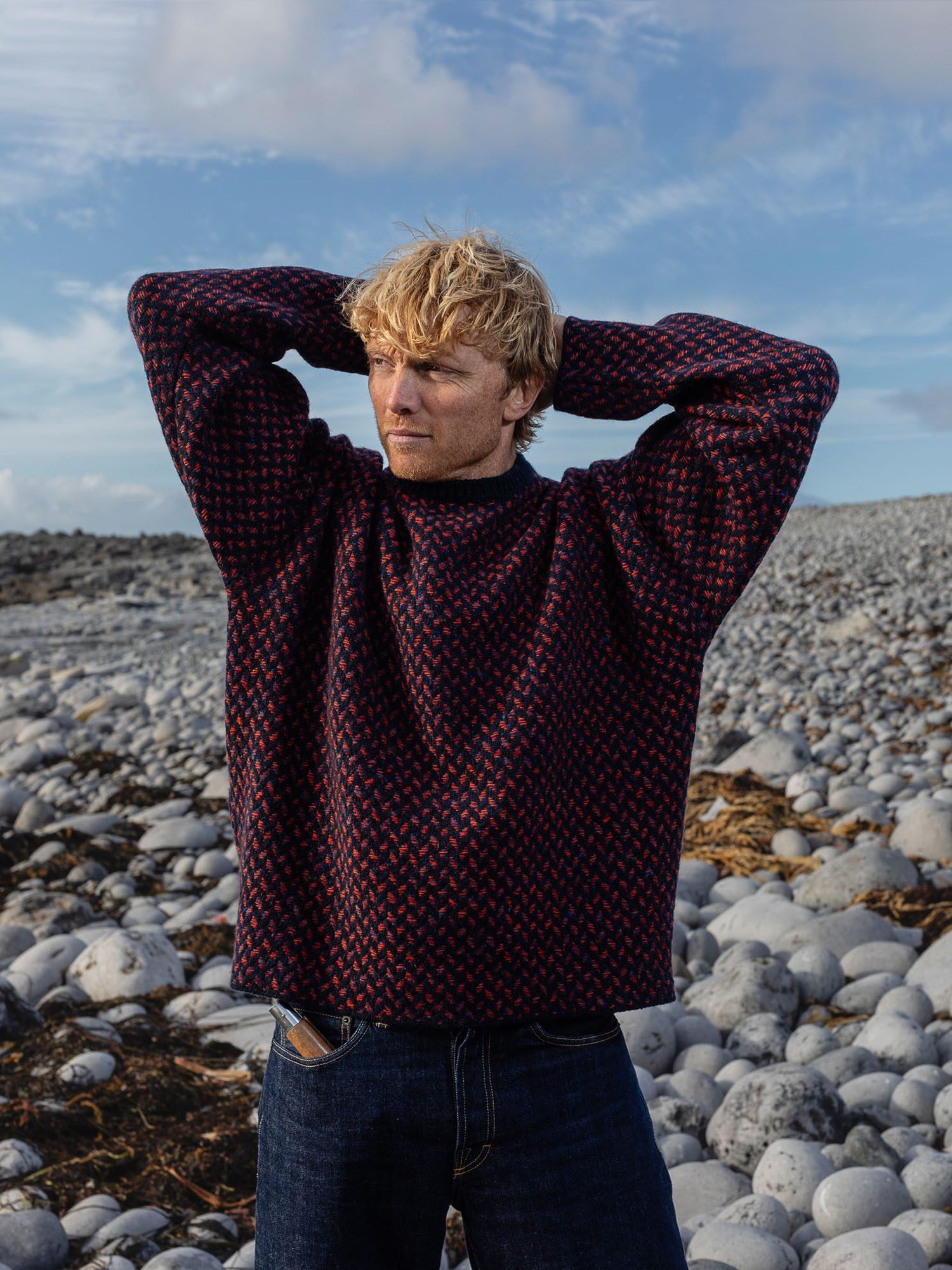 Cashmere Fíodóir Smock