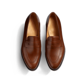 Menton Loafer with straps [Brown boxcalf]