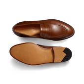 Menton Loafer with straps [Brown boxcalf]