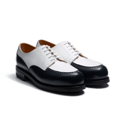 Derby Golf [Men White & Navy boxcalf]