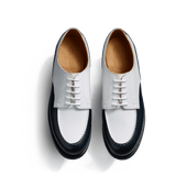 Derby Golf [Men White & Navy boxcalf]