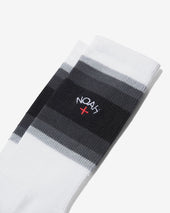 Striped Gradient Sock