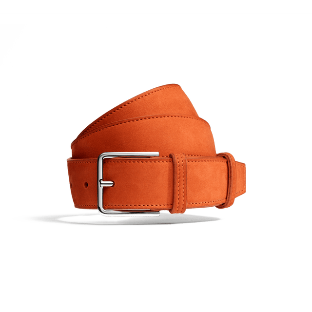 Roland-Garros Signature Belt [Orange clay nubuck]