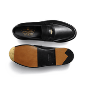180 Loafer Anniversary Edition [Men Black boxcalf with a glass-ball finish]
