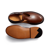 Sandale Salomé [Men Tan soft calfskin]