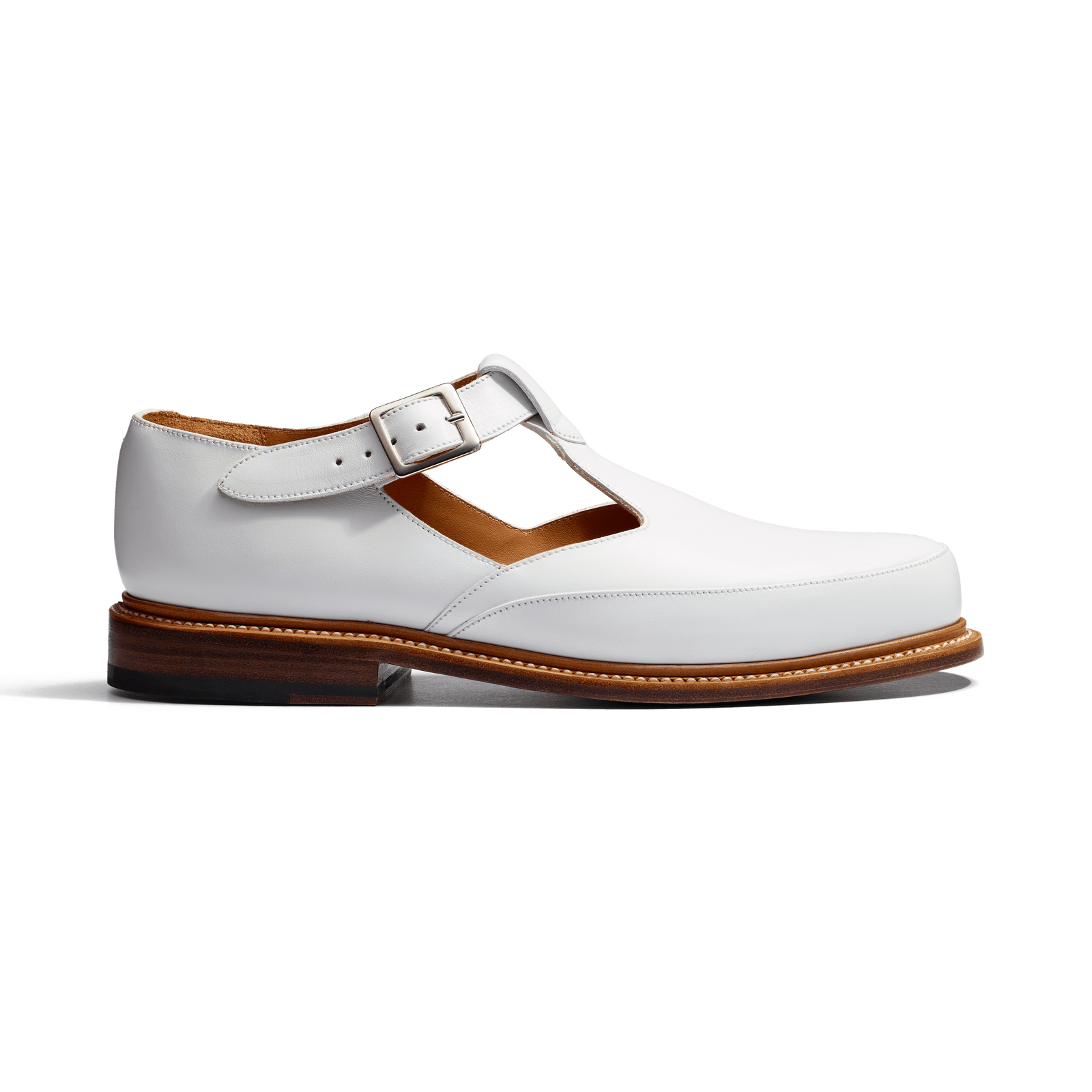 Sandale Salomé [Men White soft calfskin]