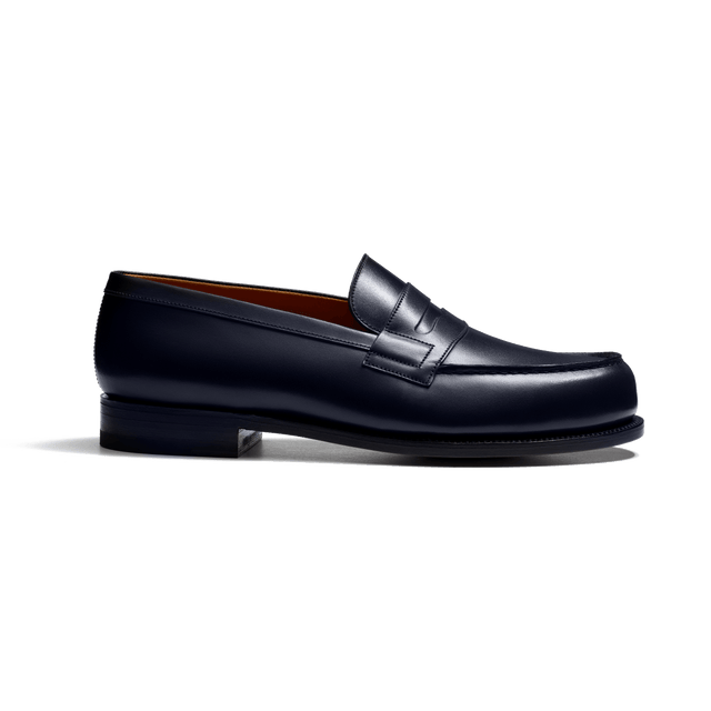 180 Loafer [Men Initial navy boxcalf]