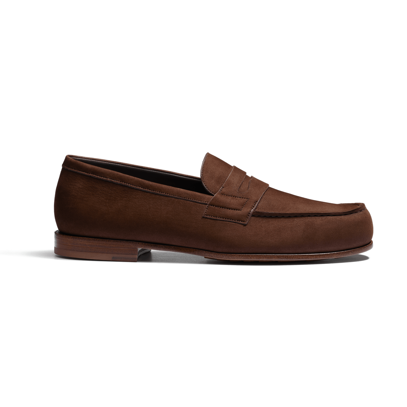 Le Moc' Weston Loafer [Dark brown nubuck]