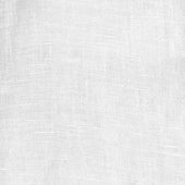 Collarless Linen Shirt With Fan Pleat In