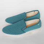 Classic Toile & Filet Aqua