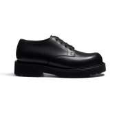 Weston & Sons Derby with laces [Black soft calfskin]
