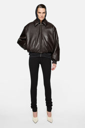 Coated Bomber Jacket
