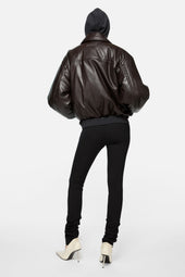Coated Bomber Jacket