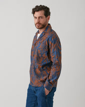 AABBA FLOWER PRINT OVERSHIRT