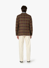 AABELE DOUBLE-BREASTED JACKET WITH PATCH POCKETS