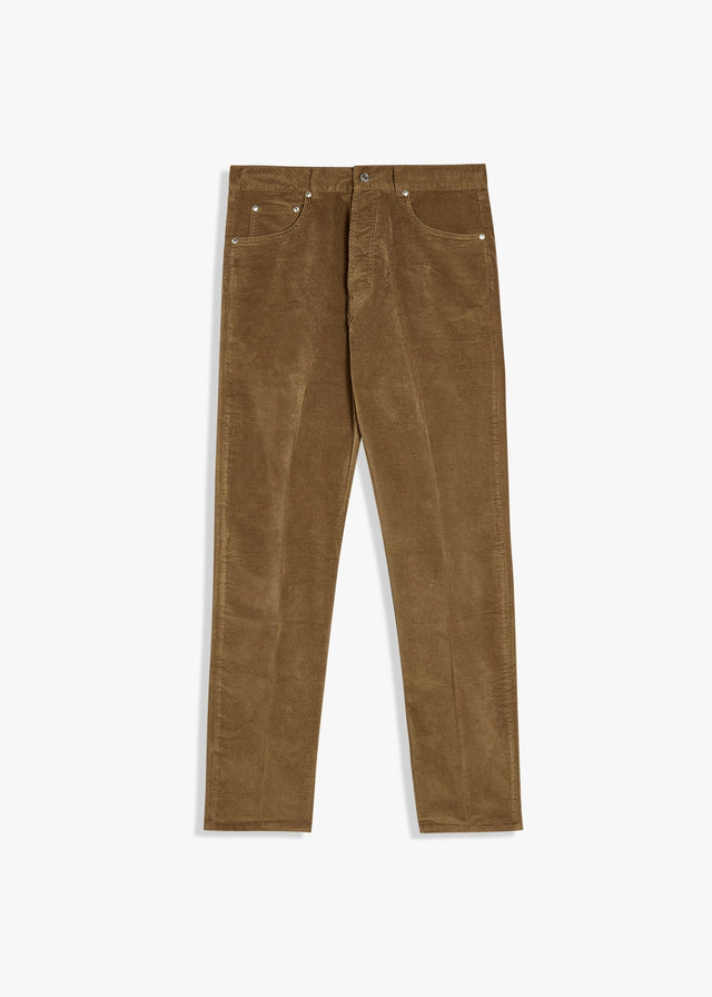 AACERO COTTON VELVET TROUSERS