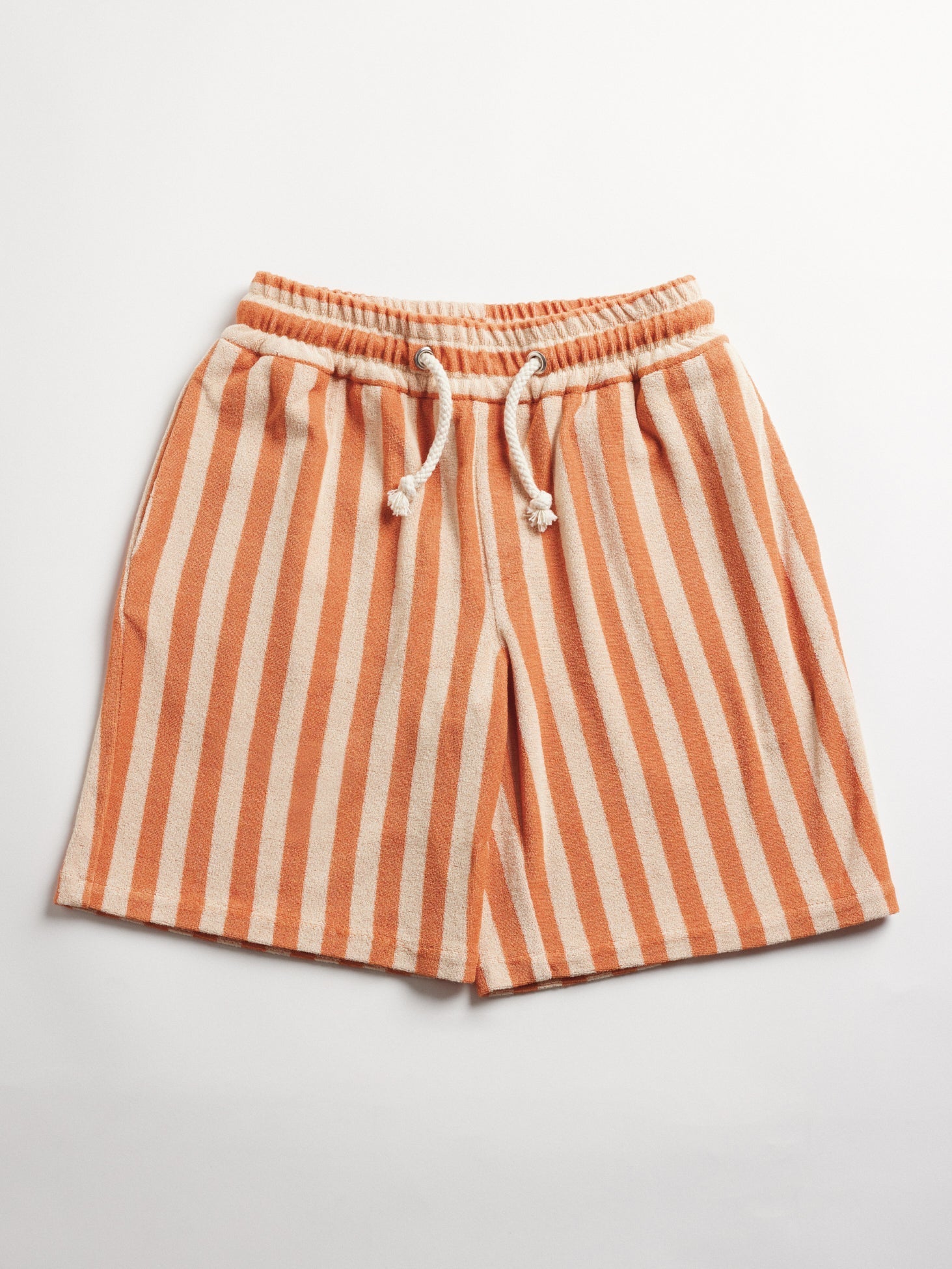 AACRI STRIPED TERRY SHORTS