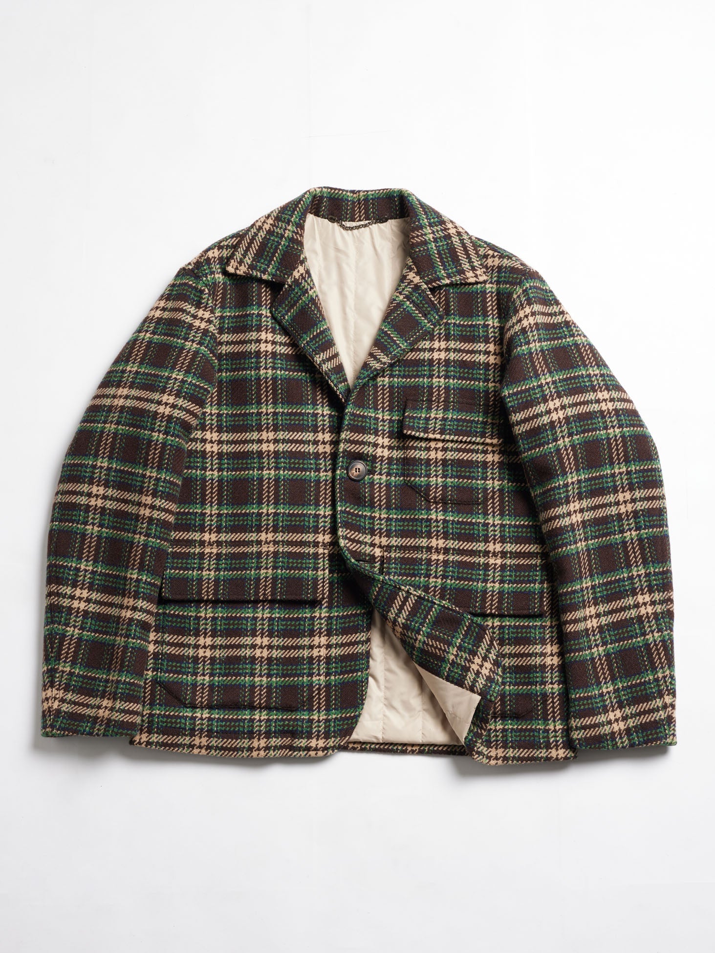 AADERBALE-P CHECKED COAT