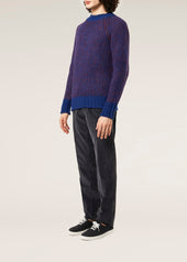 AAGAPE ALPACA BICOLOR SWEATER
