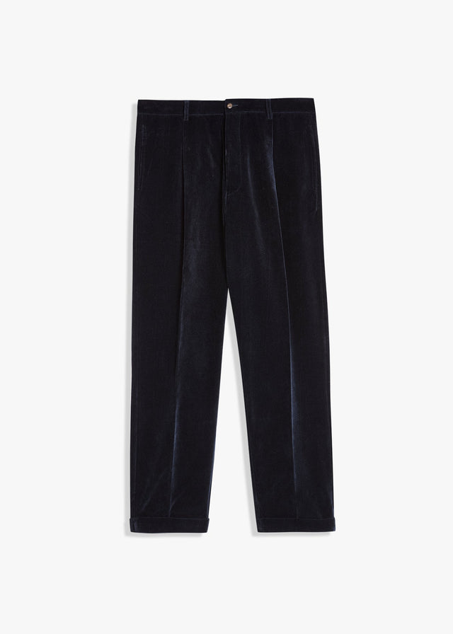 AAGENOVA VELVET TROUSERS