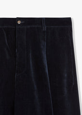 AAGENOVA VELVET TROUSERS