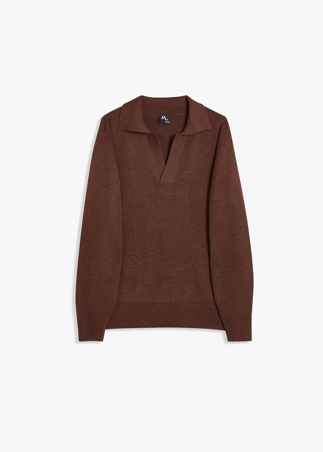 AAGRO KNITTED POLO-SHIRT