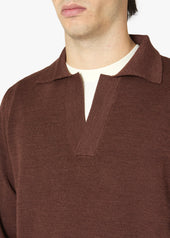 AAGRO KNITTED POLO-SHIRT