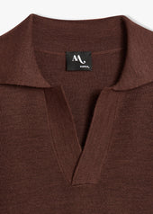 AAGRO KNITTED POLO-SHIRT