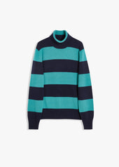 AAITOR WOOL STRIPED TURTLENECK