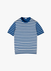 AALFEO STRIPED KNITTED T-SHIRT