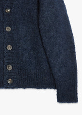 AALIANO MOHAIR WOOL CARDIGAN