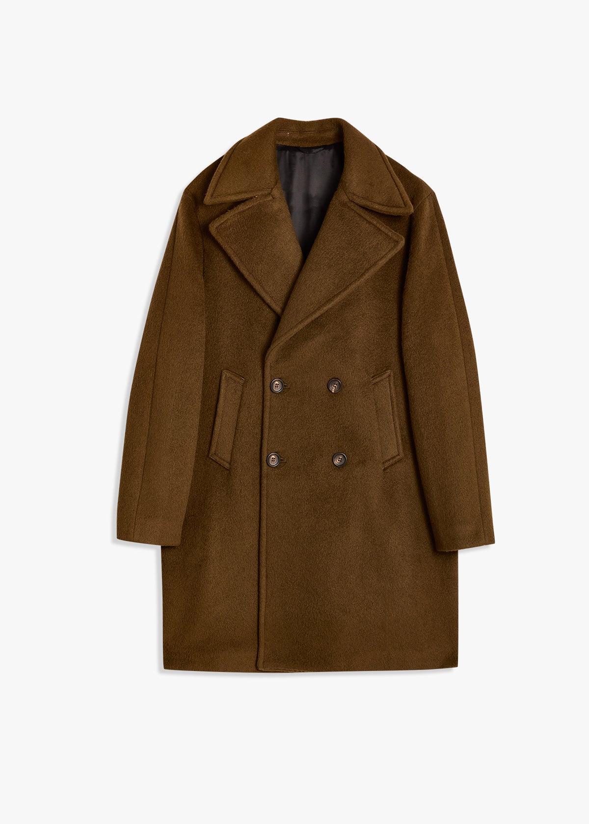 AALBANY DOUBLE-BREASTED COAT