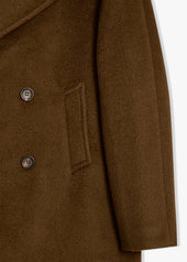 AALBANY DOUBLE-BREASTED COAT