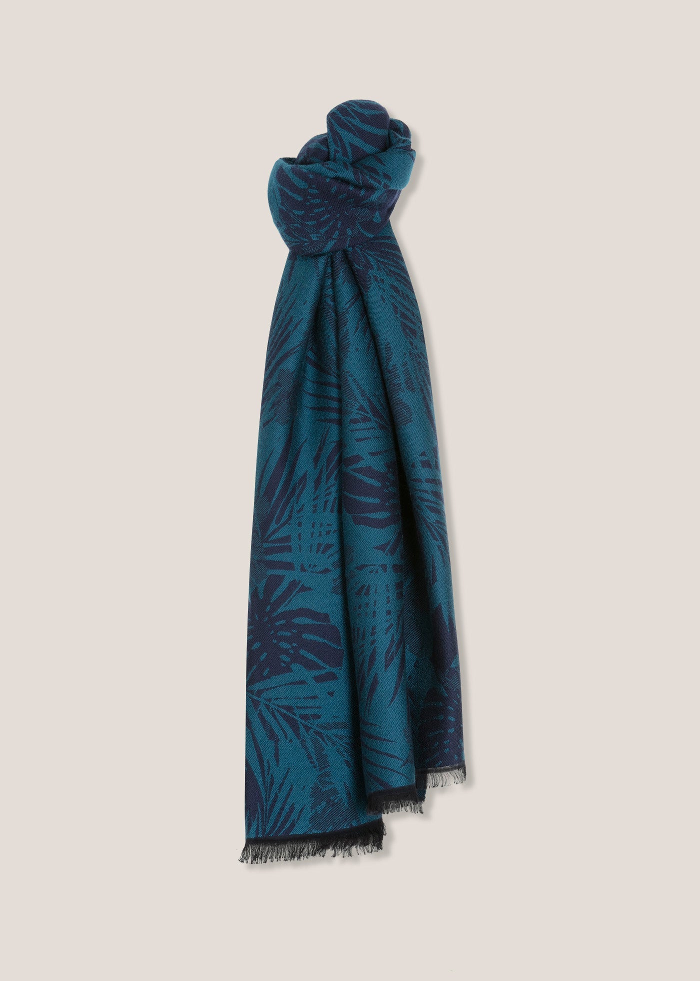 Aamata Wool Floral Scarf