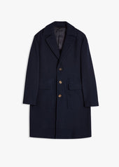 AAMBURGO SINGLE-BREASTED VIRGIN WOOL COAT
