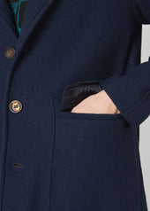 AAMBURGO SINGLE-BREASTED VIRGIN WOOL COAT