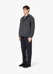 AAMENOFI SNAP BUTTONS OVERSHIRT